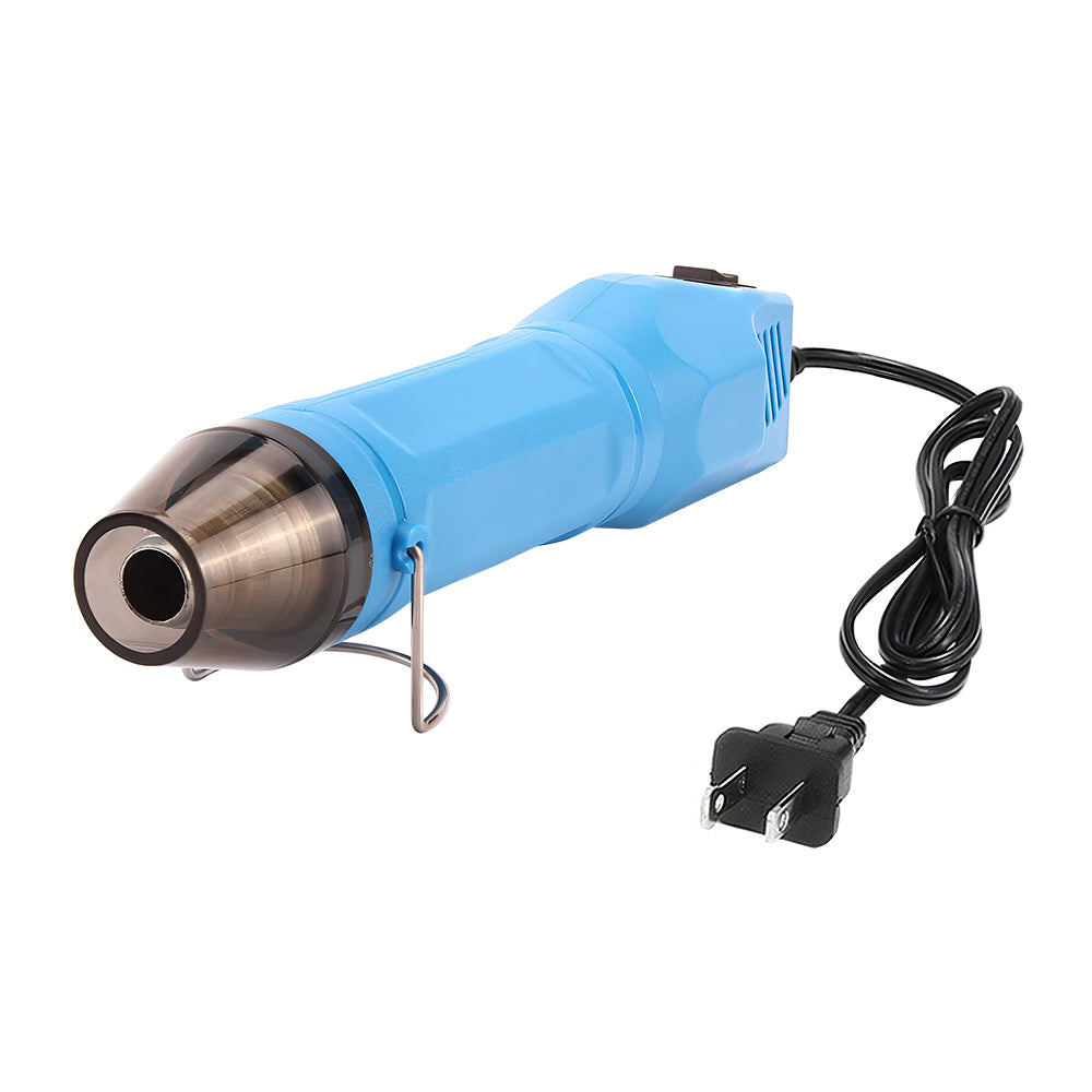 300W Mini Heat Gun w/ Stand - 662℉ Dual Temp, 4.9ft Cord, Overheat Protection