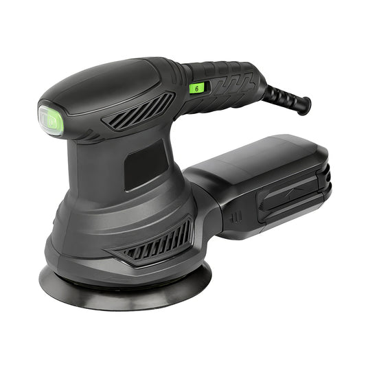 5" 280W Orbital Sander w/ Dust Collector & 15 Sanding Discs - 13,000 OPM