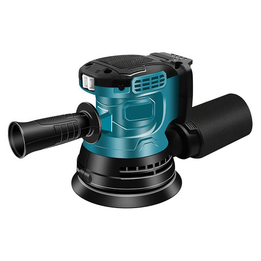 5" Makita 18V Orbital Sander Bare Tool - 12K RPM, 3 Speeds w/ 20 Sandpapers
