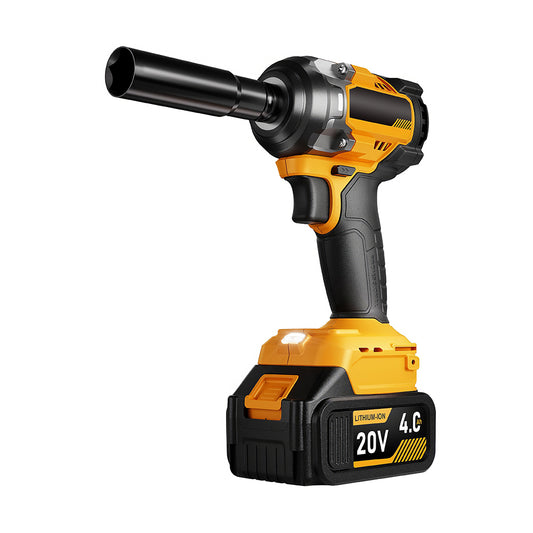 1/2" 20V Brushless Impact Wrench - 553ft-lbs, 2x4.0Ah Bat & Fast Charger