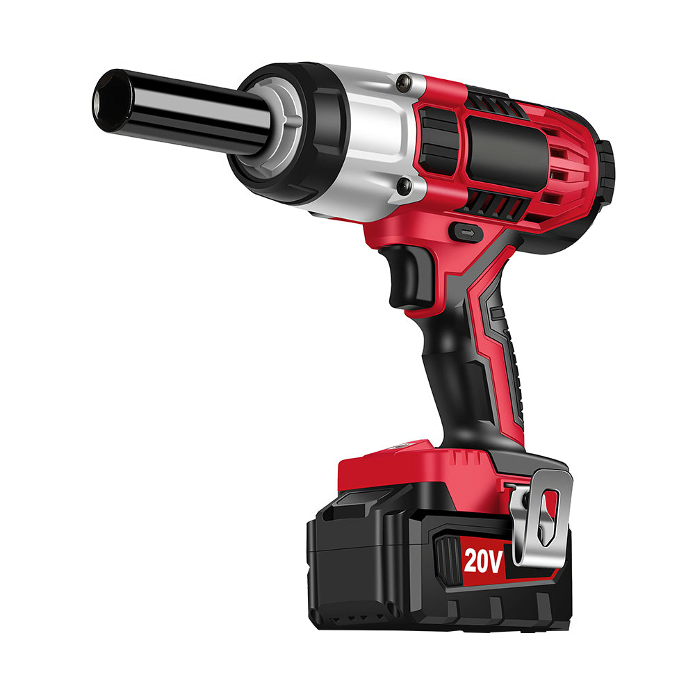 1/2" 20V Brushless Impact Wrench Kit w/ 3.0Ah Bat & 4 Sockets - 370ft-lbs