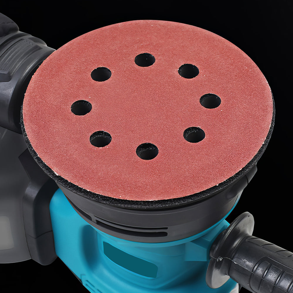5" Makita 18V Orbital Sander Bare Tool - 12K RPM, 3 Speeds w/ 20 Sandpapers